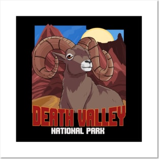 Death Valley National Park Bighorn Sheep Posters and Art